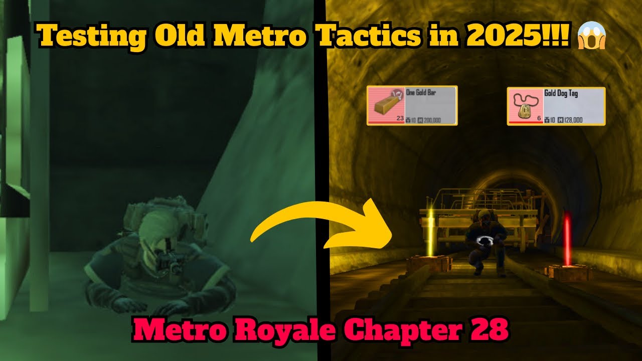 Do Old Metro Strategies Work in 2025?? 🤔| Metro Royale Chapter 28