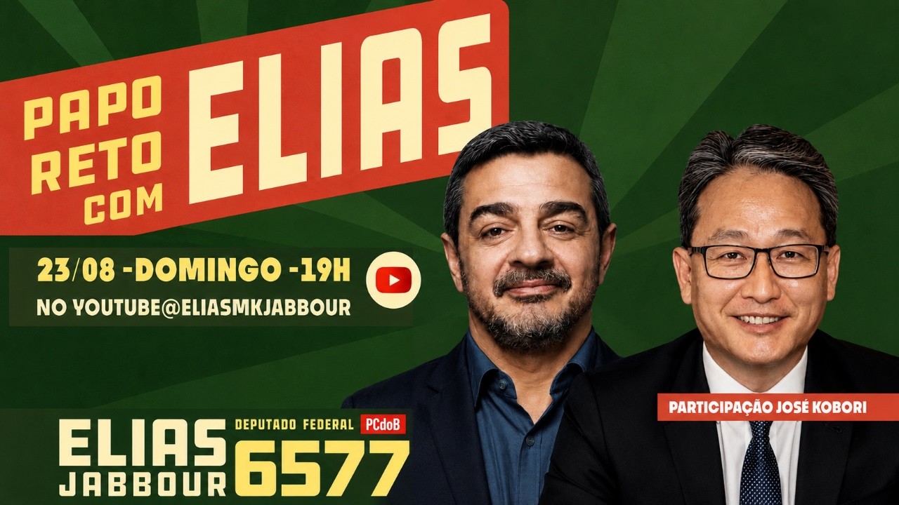 #2 PAPO RETO COM ELIAS: JOS&Eacute; KOBORI | LIVE