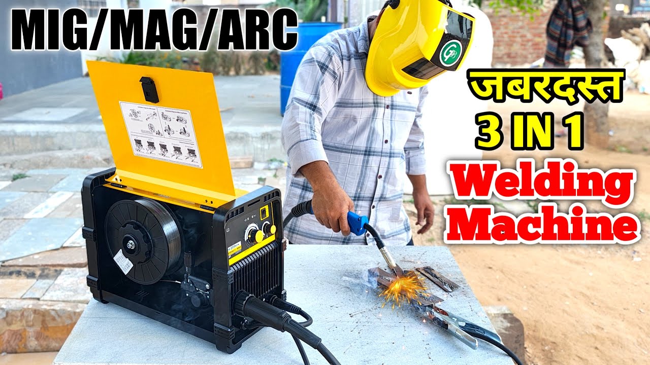 Gasless MIG Welding Machine Review 🔥 | Real Power Testing 😱 | Mukesh Sokil