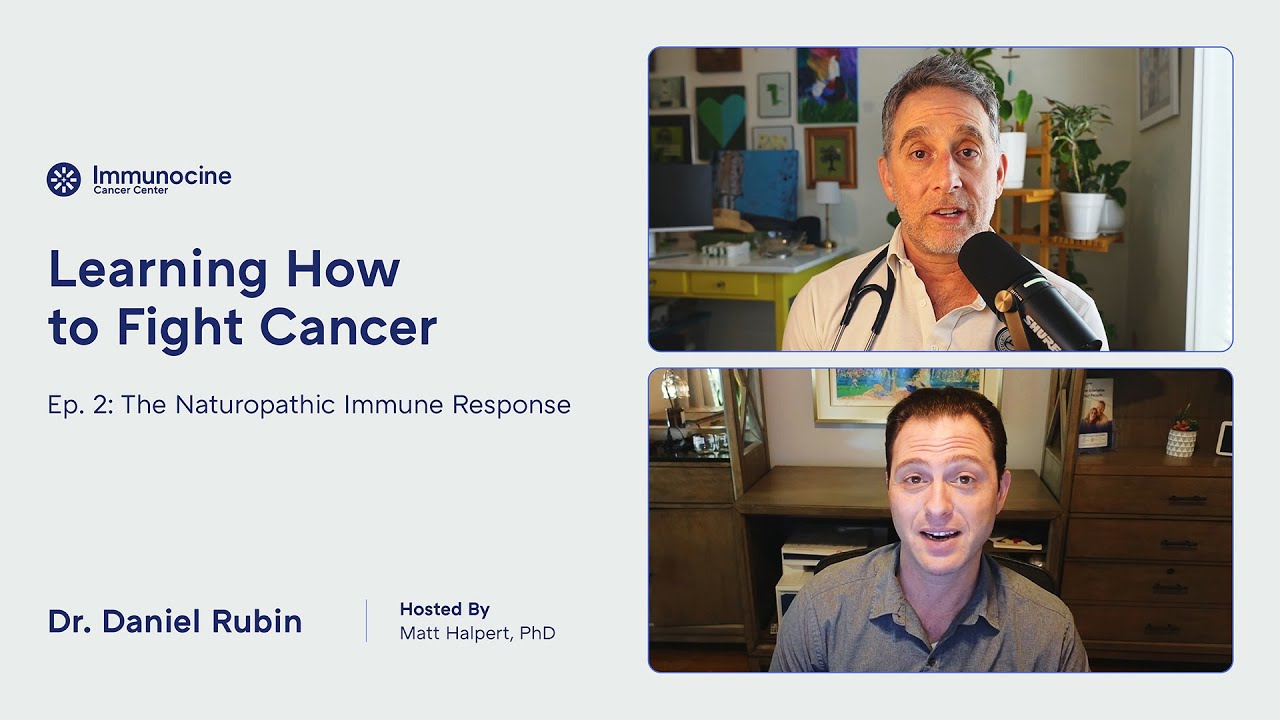 Ep 2 The Naturopathic Immune Response with Dr  Dan Rubin | Learning How to Fight Cancer