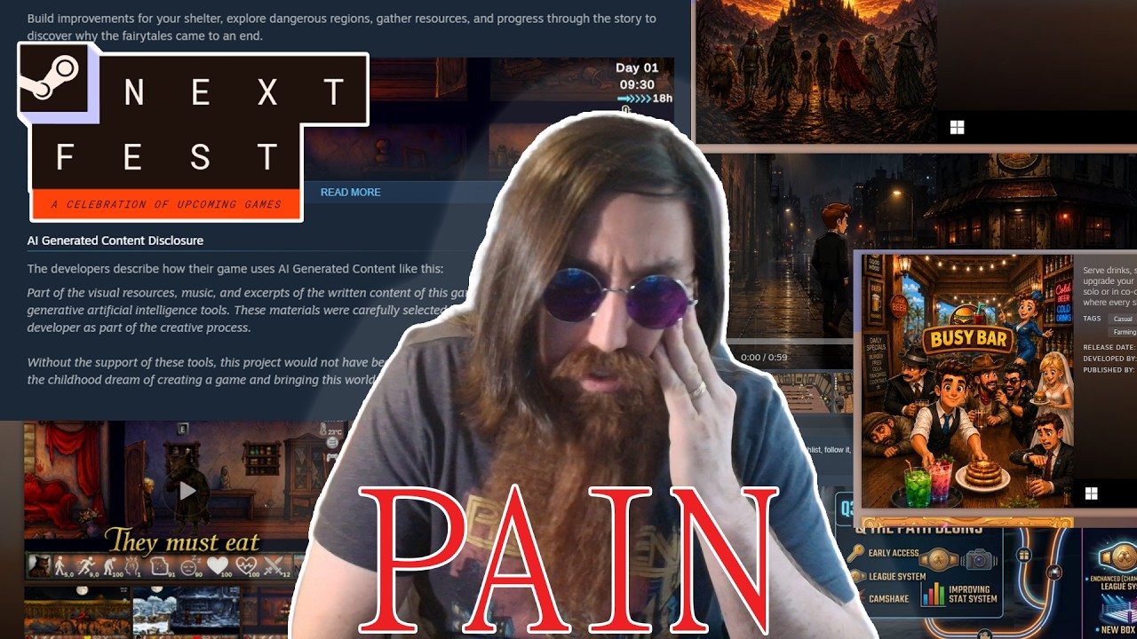 В Steam NextFest возникла проблема с некорректной работой ИИ.