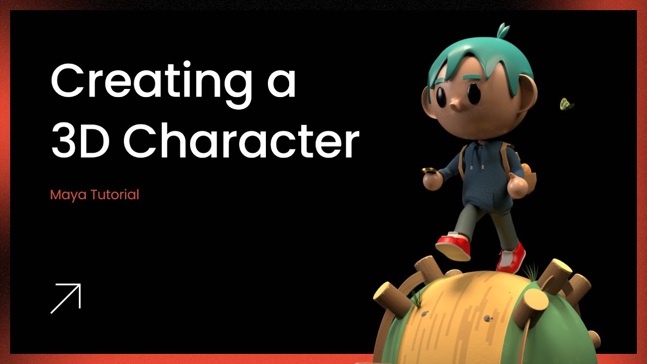 Maya 3D Character Modeling Tutorial - Let's Model a Basic Character - Maya Tutorial (Speed Art)
