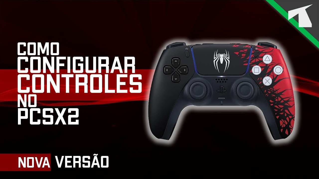 CONFIGURAÇÃO FÁCIL de CONTROLE de PS5 no EMULADOR de PS2 (NOVA VERSÃO)