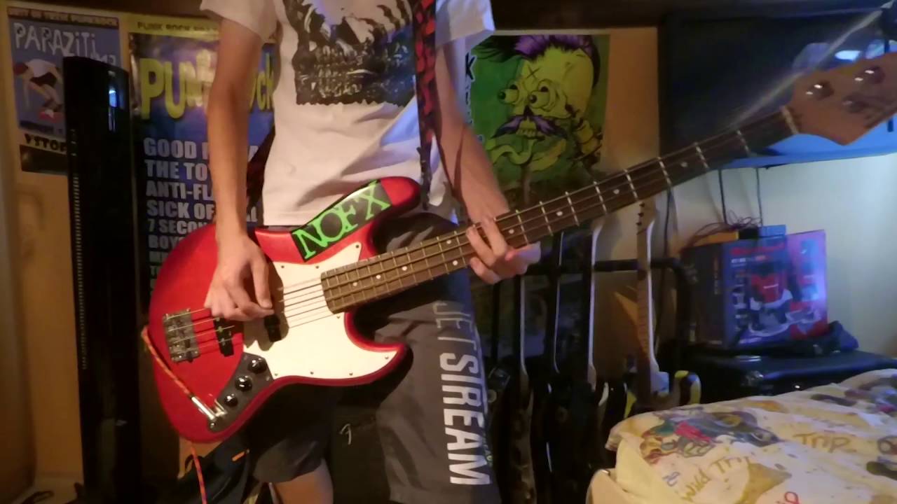 NOFX - Six Pack Girls BASS Cover