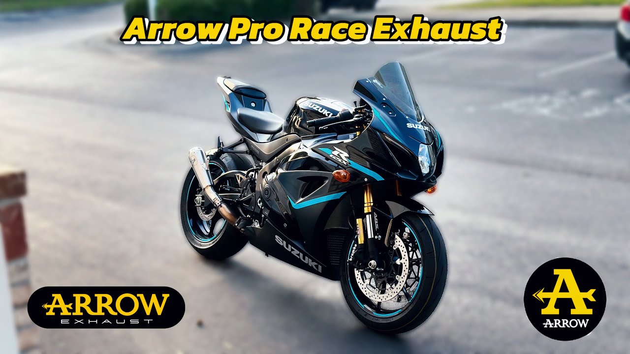 2024 Suzuki GSX-R 1000R Arrow Exhaust Install And Sound Test!