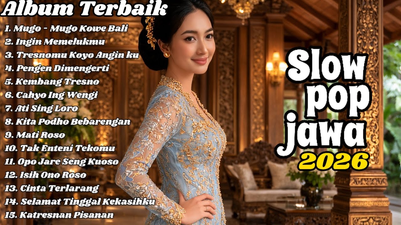 FULL ALBUM TERBAIK, SLOW POP JAWA TERBARU 2026, SANGAT ENAK SEKALI BUAT TEMAN KERJA & SANTAI KITA...