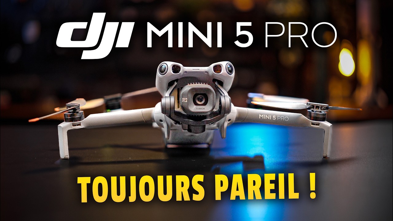 DJI MINI 5 PRO Test & Avis : le DRONE parfait n’existait pas…