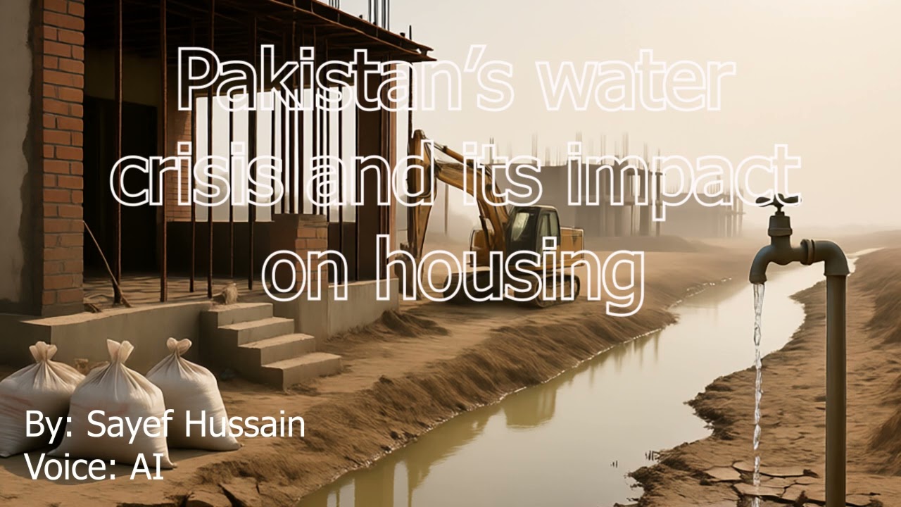 Pakistan&rsquo;s water crisis and its impact on housing constructions