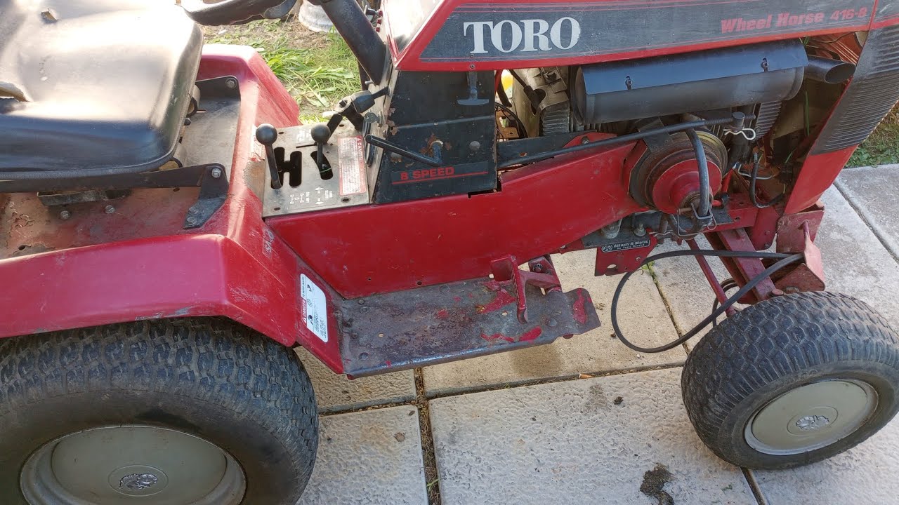 Wheelhorse Starting issue / relay bad