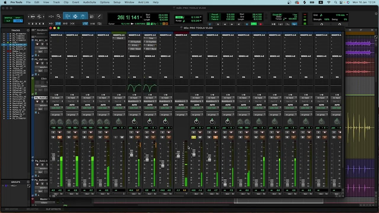 Drum Mixing Episode 1 -  Pro-Tools