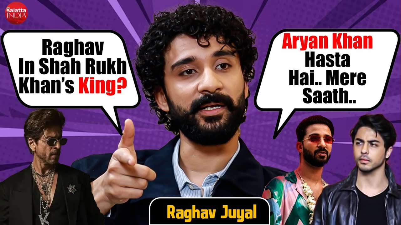 Raghav Juyal On Aryan Khan | Shah Rukh Khan As Mentor | Emraan Hashmi Fan | Ba***ds of Bollywood