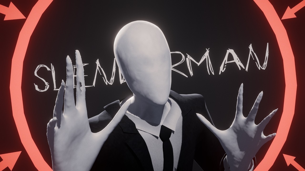 Soy Slenderman!! | meme animado ⭕❗