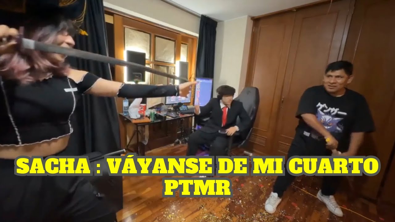 EMET Y EL PADRE INVADEN EL CUARTO DE SACHA