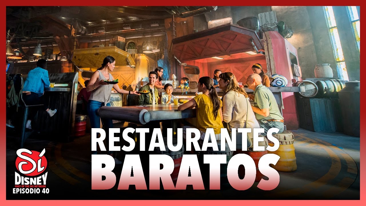 Los mejores restaurantes baratos de los parques Disney 2021 | Sí Disney Episodio 40