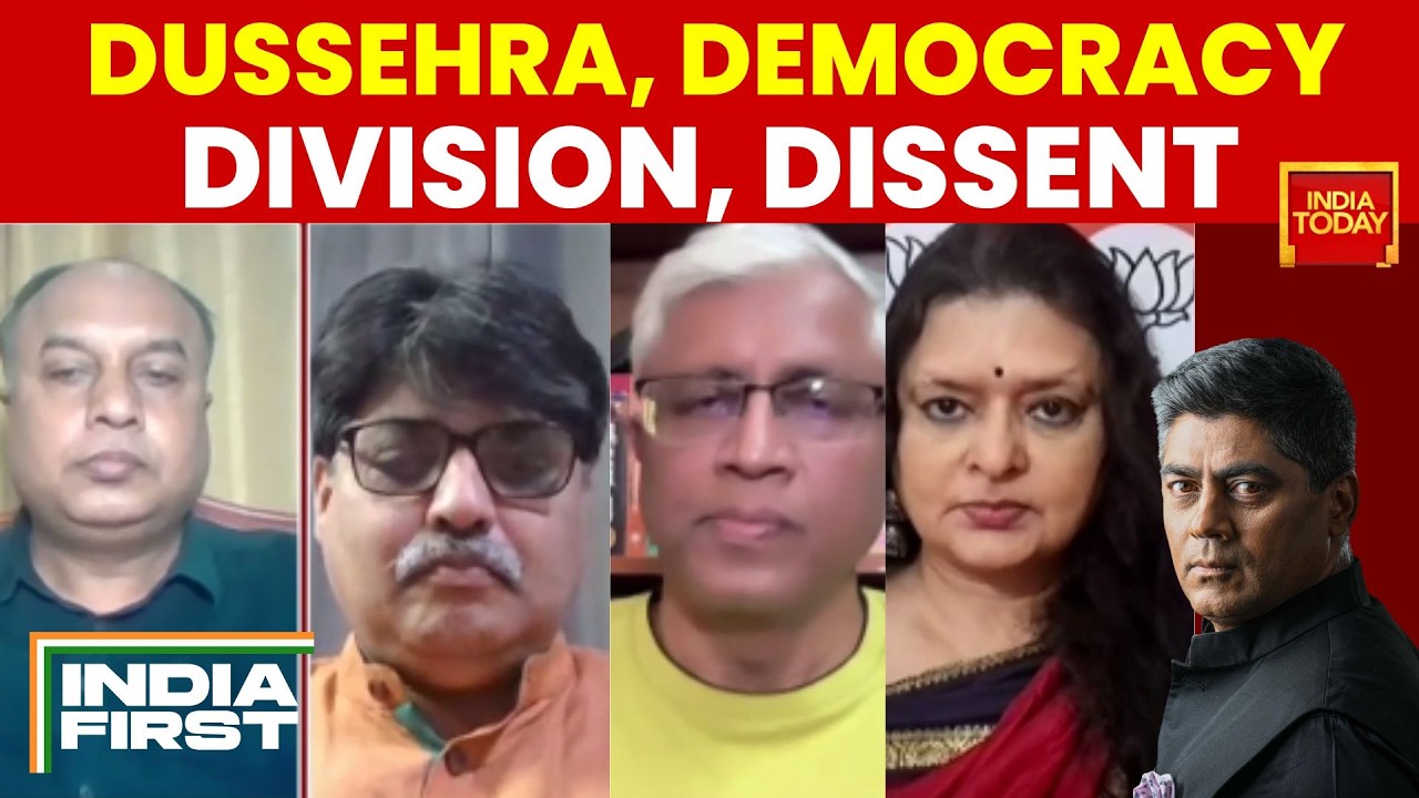 India First Debate: PM Modi's Call For Unity | RSS Chief Mohan Bhagwat | Dussehra | CJP | Congress