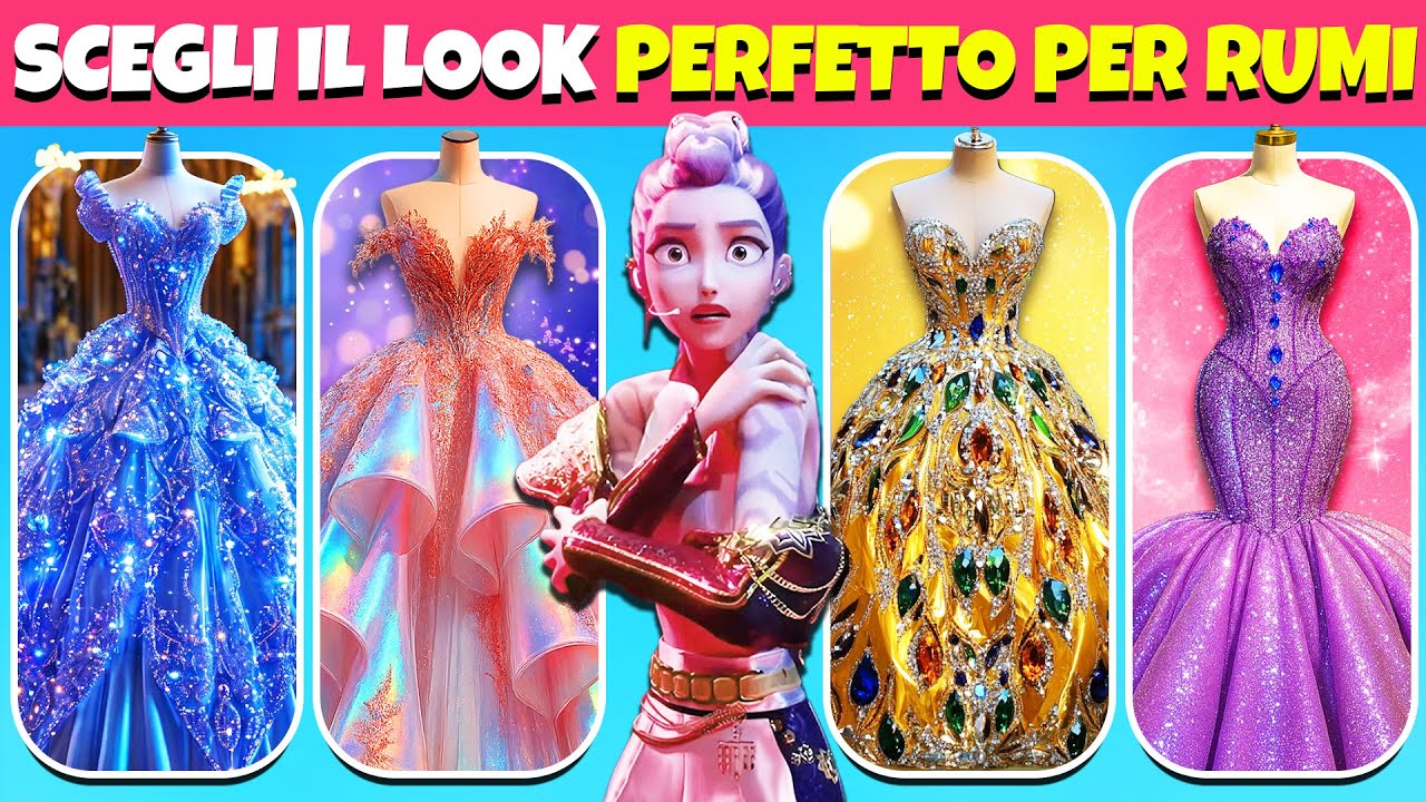 Scegli il Tuo Stile Da Sogno 💋👗 Versione Kpop Demon Hunters 😍🔎 Test Della Personalità