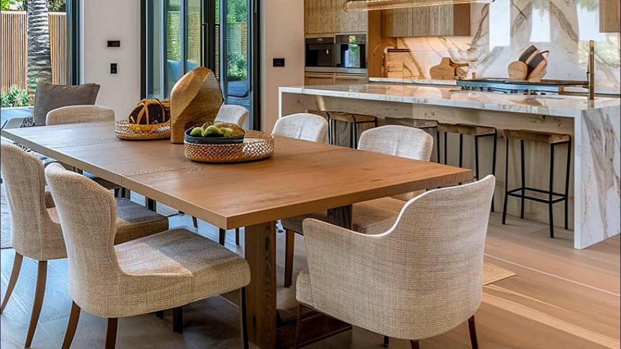 Modern Dining Room Decorating Ideas 2025 Home Interior Design Trends Living Room Dining Table Design