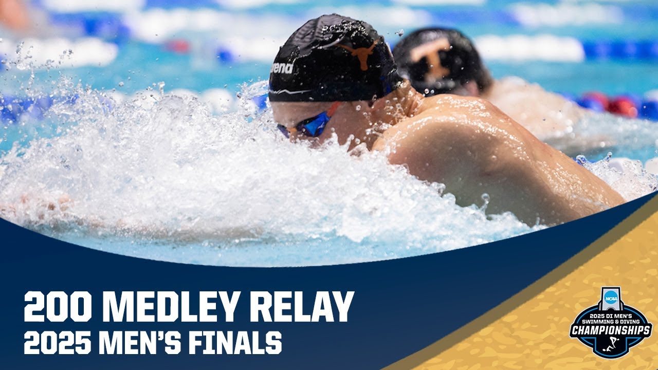 Men's 200 medley relay | 2025 NCAA swimming championships