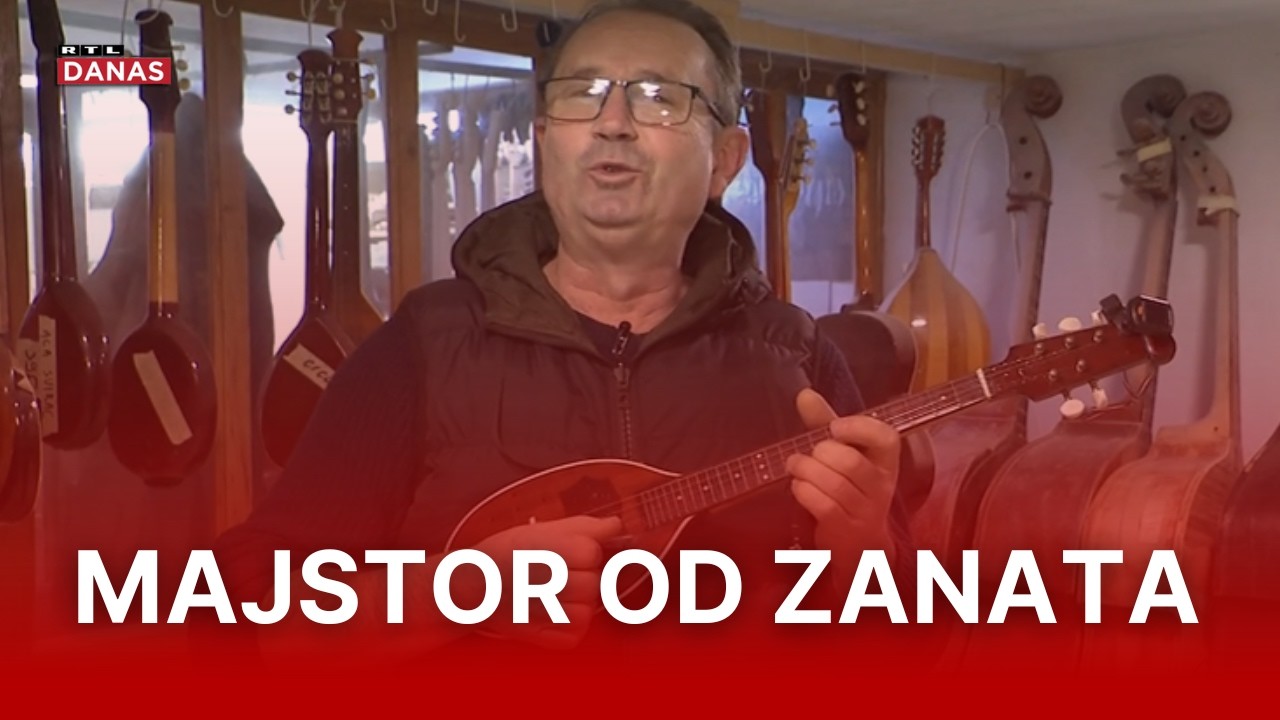 Franjo se od tambura nikad nije odvojio, a svoju prvu posebno pamti | RTL Danas