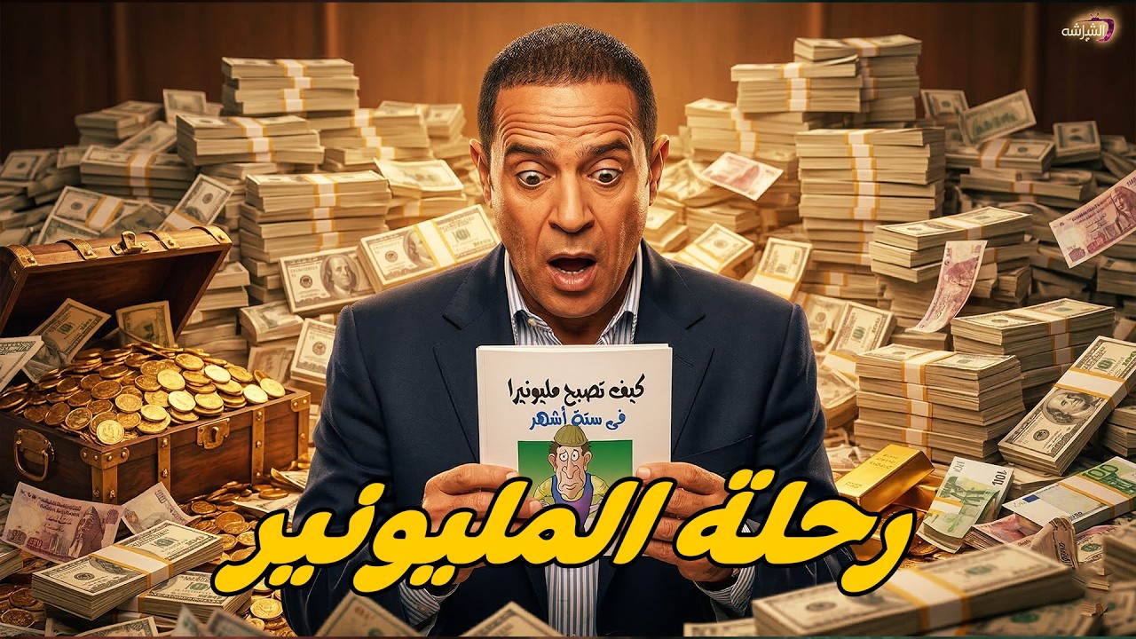 رحلة أول مليون 🤣 أشرف عبد الباقى  لقاء الخميسي 💥مش هتبطل ضحك😂🔥