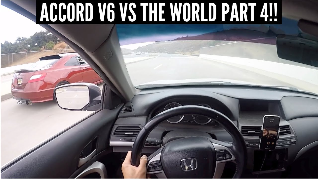 THE ACCORD V6 PLATFORM IS EXTREMELY UNDERRATED/QUICK! | Accord V6 Coupe Vs The World Part 4
