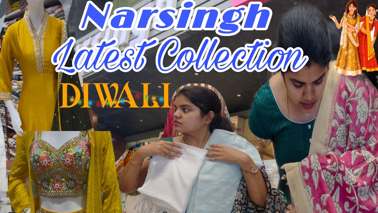 Narsingh Latest Dupatta & Fabric Collection || Diwali Fabrics Shopping in Narsingh #narsingh #fabric