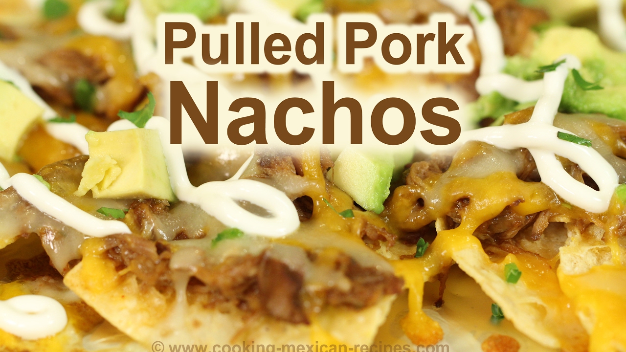 Pulled Pork Nachos Appetizers From Scratch | Rockin Robin Cooks