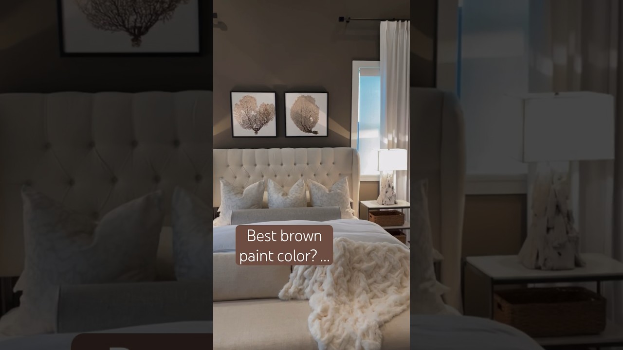 Our absolute FAVORITE shade of brown paint. Velvety chocolate perfection.