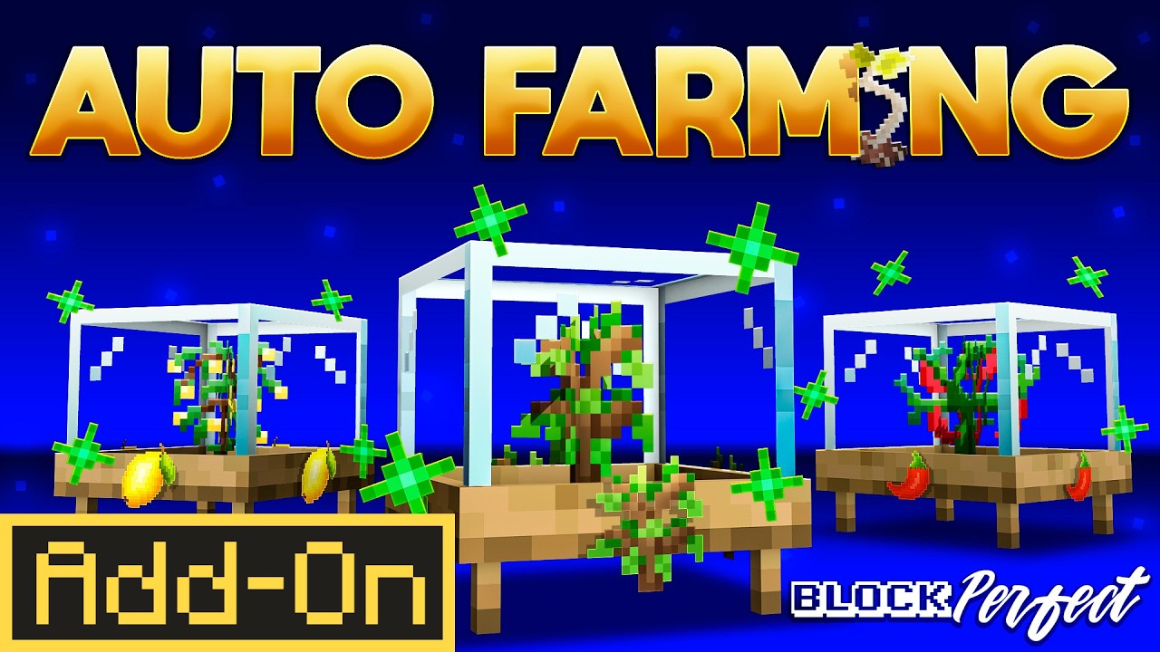 НОВЫЙ аддон для Minecraft Auto Farming меняет всё!