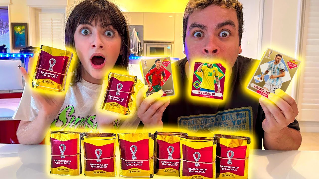 PACOTE DE FIGURINHA DOURADO MAIS RARO QUE EXISTE DO ÁLBUM DA COPA