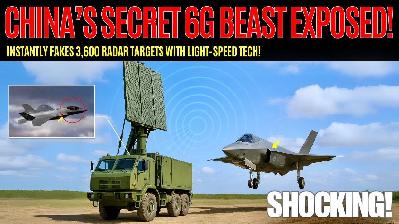 Exposed: China Develops World&rsquo;s First 6G Radar-Deception System!