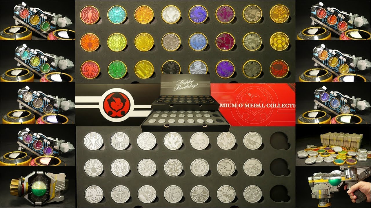 仮面ライダーオーズ OOO プレミアム オーメダル コレクション PREMIUM O MEDAL COLLECTION Kamen Rider OOO