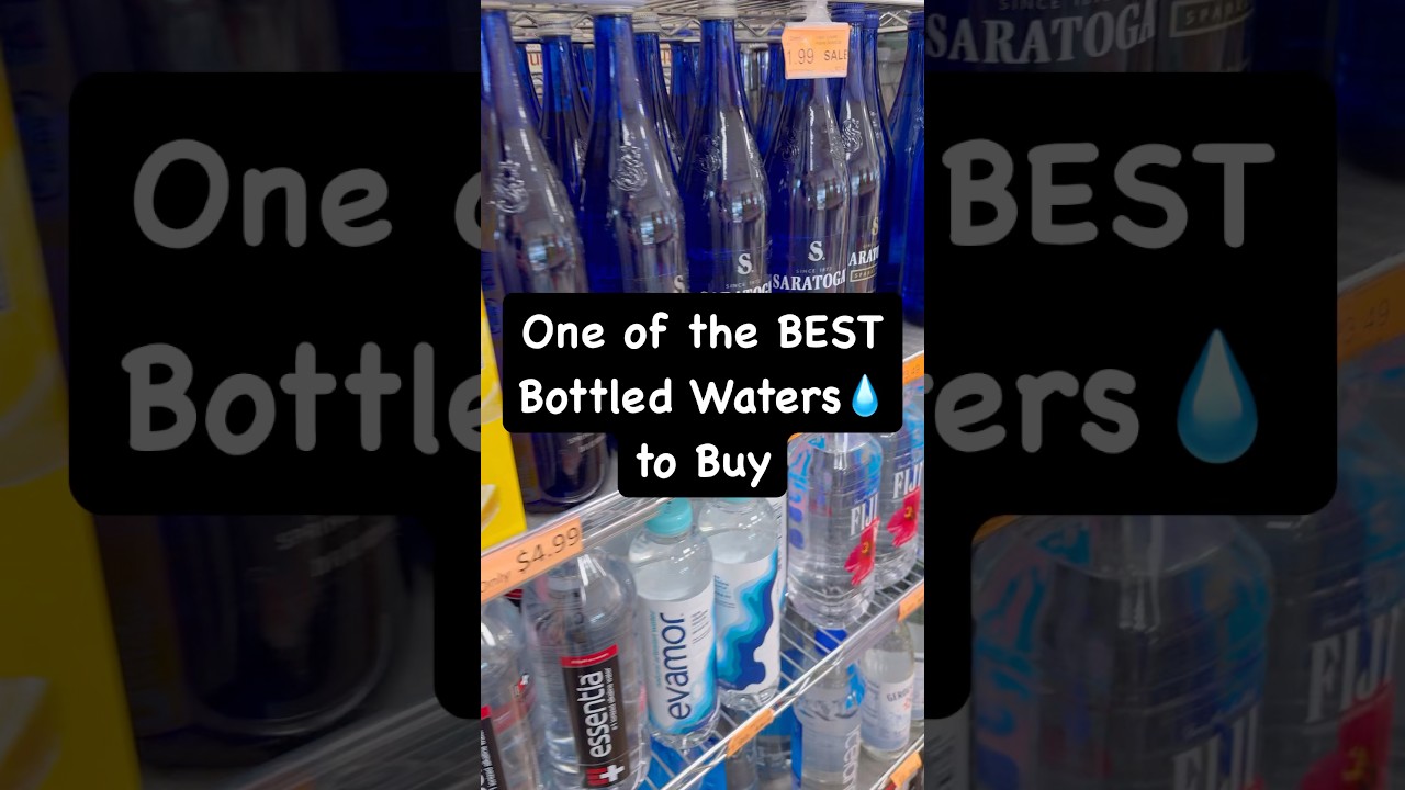 Одна из ЛУЧШИХ бутилированных вод 💧, которую можно купить #вода #еда #фитнес