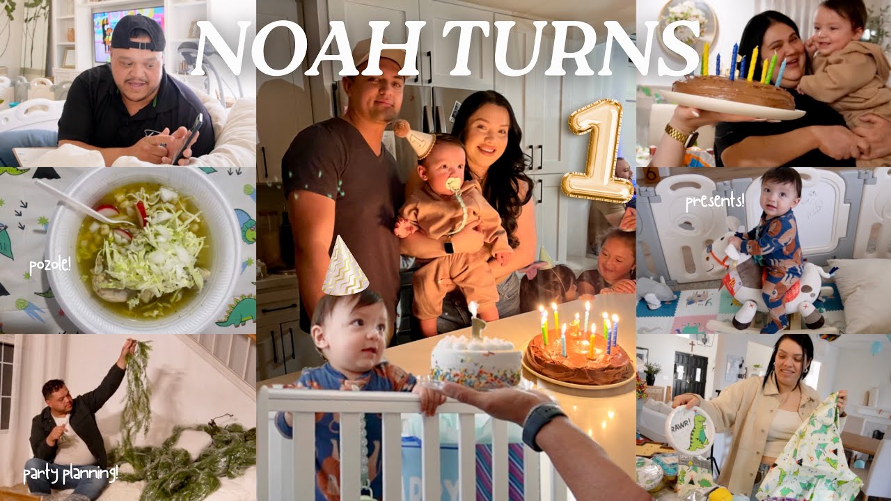 NOAH TURNS 1 + PARTY PLANNING! 🥳🧁