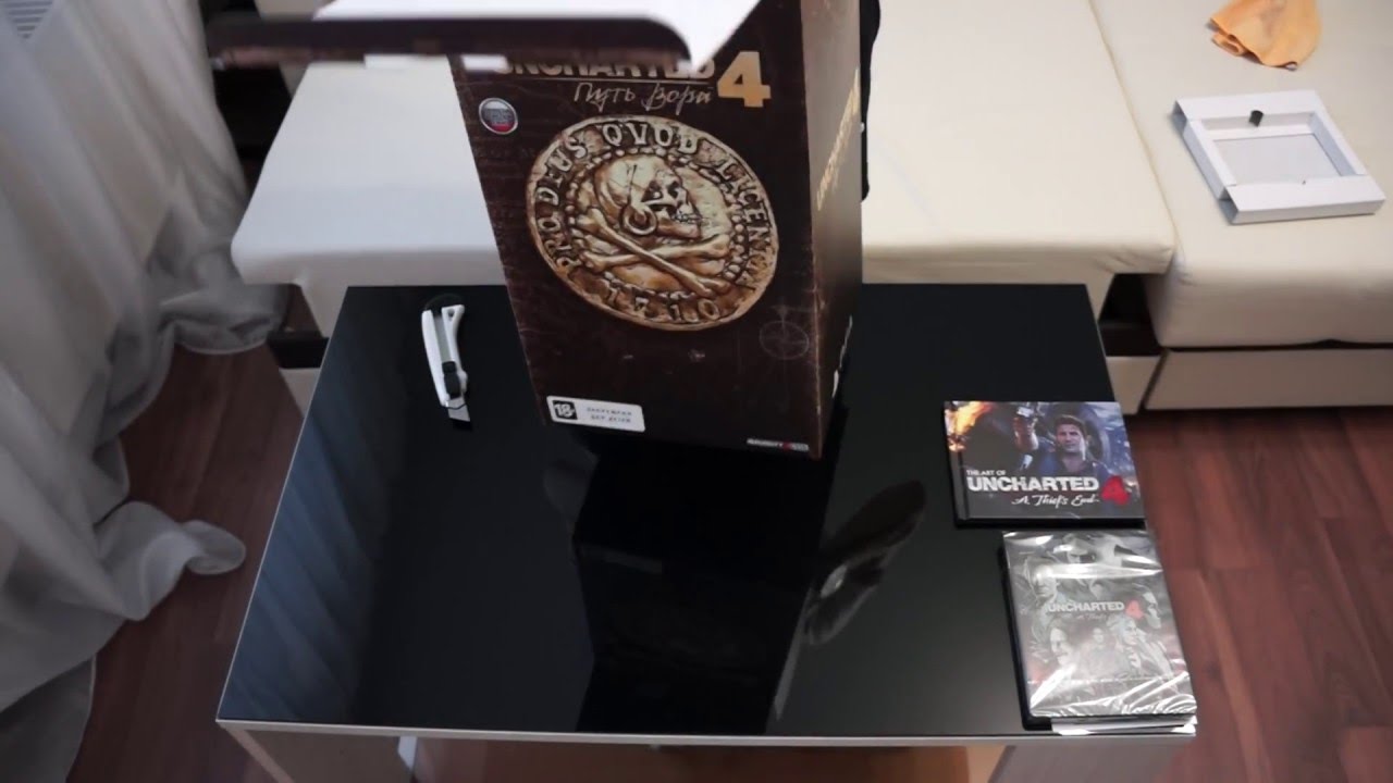 UNBOXING uncharted 4: libertalia collector's edition