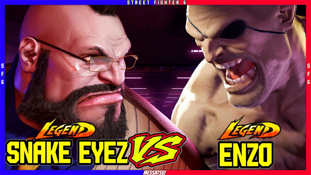 SF6 Snake Eyez (Zangief) VS Enzo (Sagat)💥Messatsu!💥スト6💥Street fighter 6