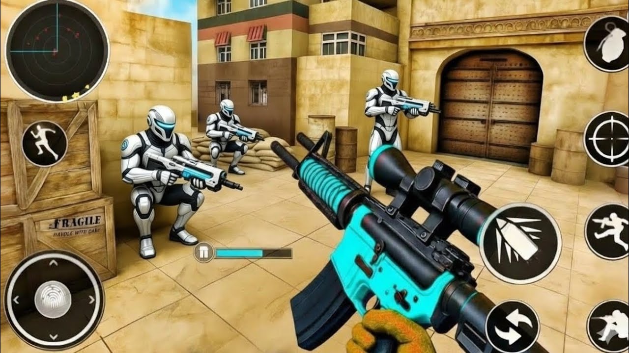 💥 New shooting game Android 📲 gameplay video 🔥 fps shooting game Android gameplay 🔥🎯#fpsgames #games