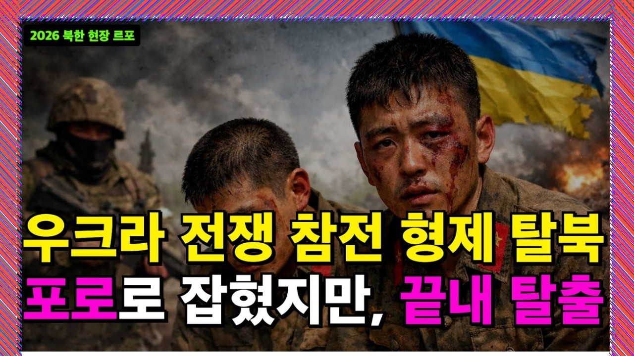 포로였지만 당당하게 탈출 그리고 탈북 [탈북감동사연]
