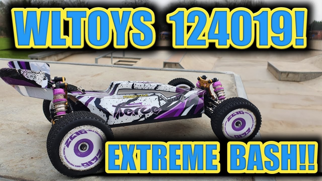 WORLDS BEST WLTOYS RC CAR (124019),EXTREME BASH!!***