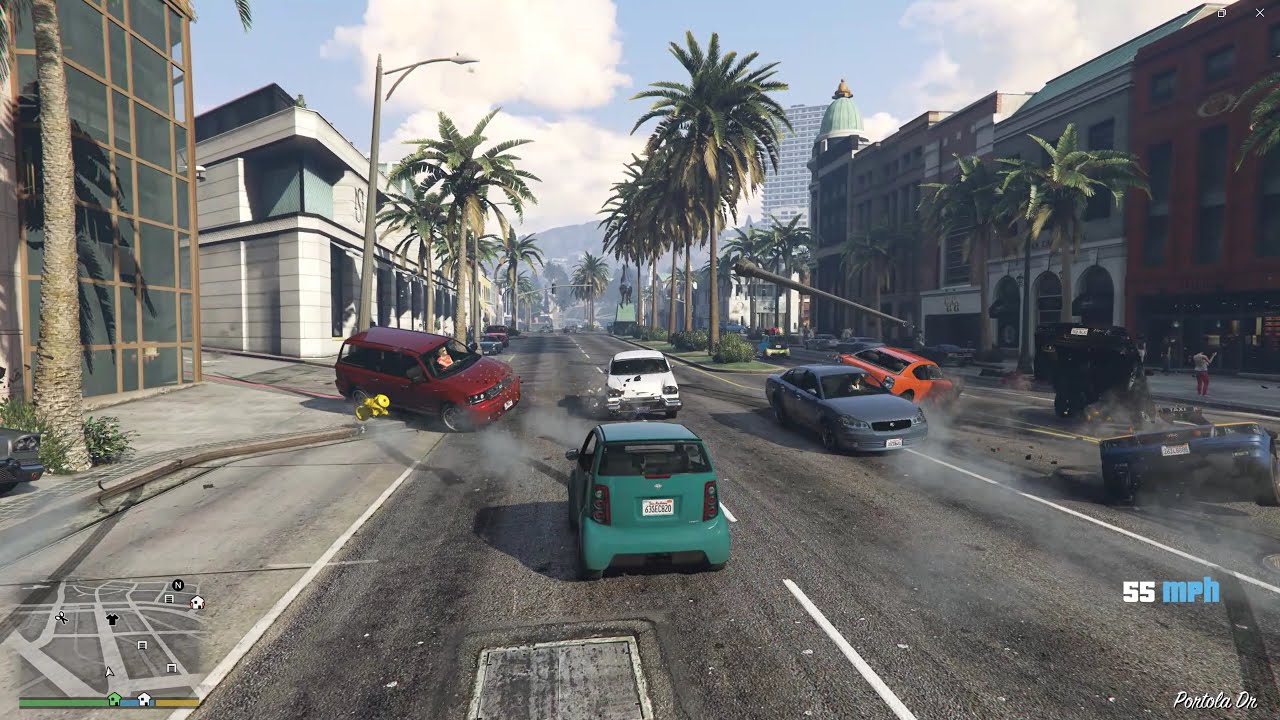 GTA V - Force Field Mod Chaos