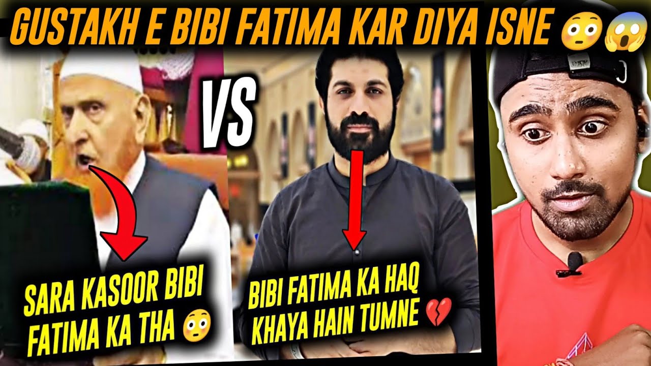 Indian Reacts To Allama Asif Raza Reply To Orange Darhi Molvi | Indian Boy Reactions