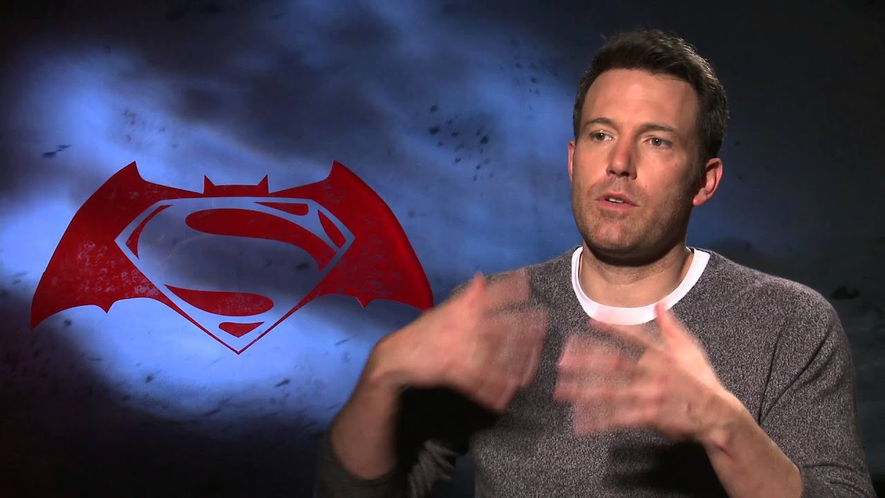 Ben Affleck talking about his own heroes (Batman V Superman)