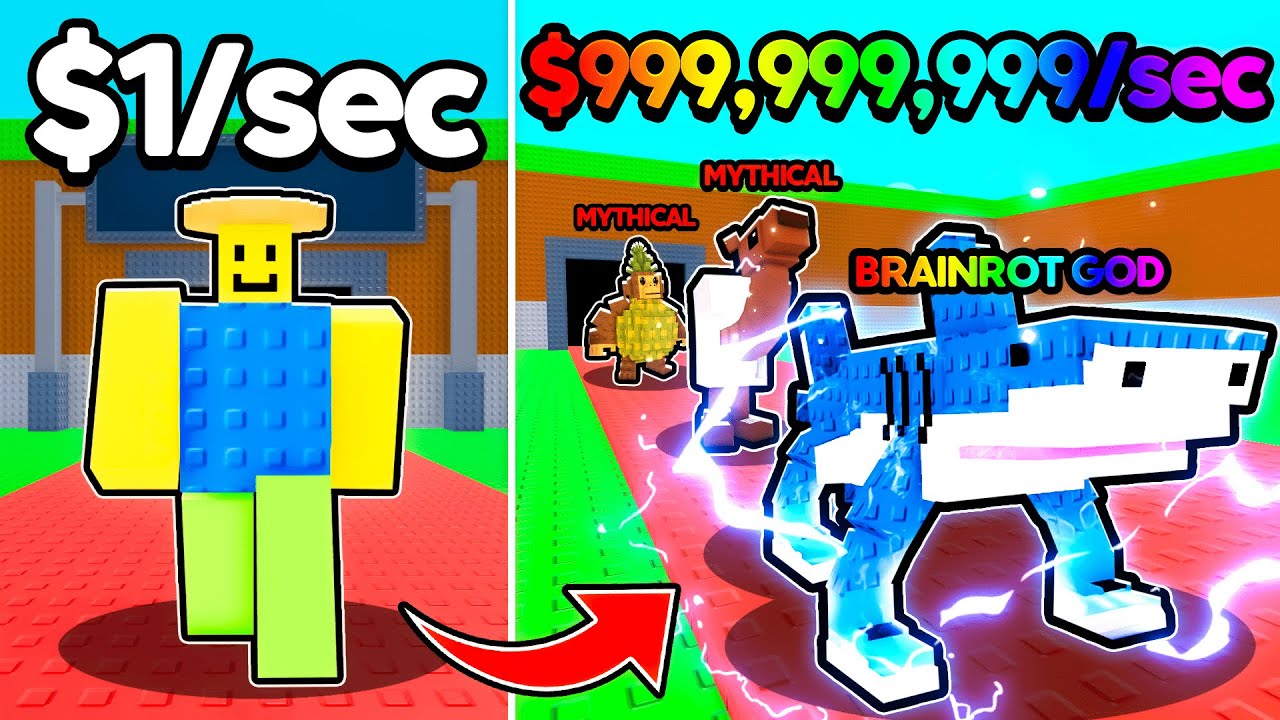 I Started Over as a NOOB and Made $1,000,000,000 in Roblox Steal a Brainrot!