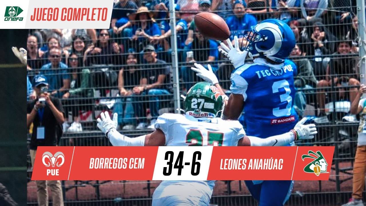 ¡PALIZA de Borregos Puebla a los Aztecas de la UDLAP!  |  ONEFA 2025