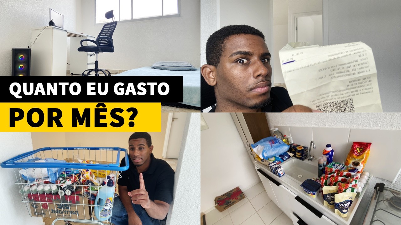 QUANTO EU GASTO POR MÊS MORANDO SOZINHO EM SP?