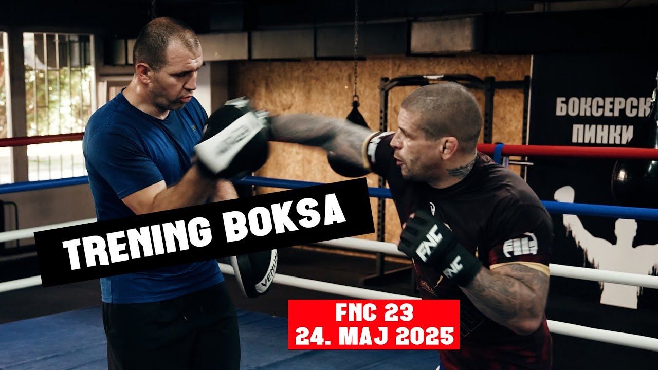 TRENING BOKSA SA VLADANOM BABIĆEM