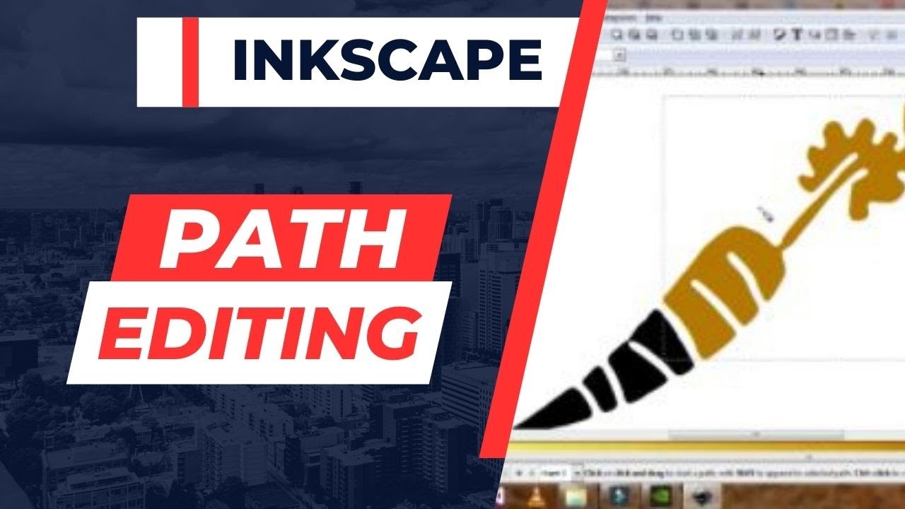 How to Join and Split Paths in Inkscape - Inkscape Path editing Tutorial