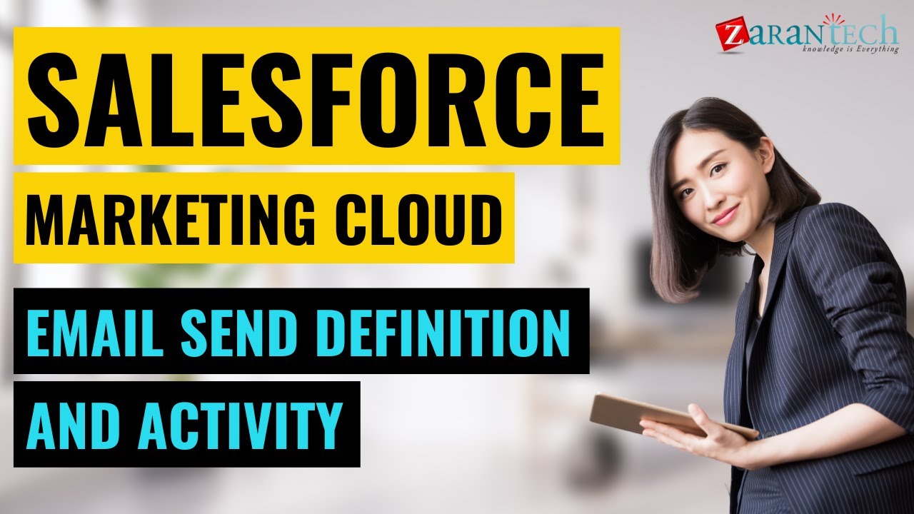 Email send definition and activity | Salesforce Marketing Cloud Training