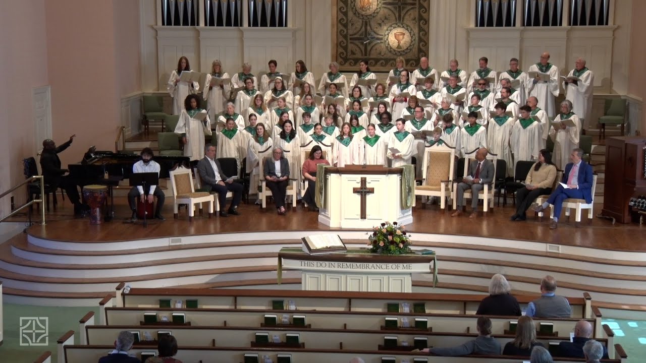 “Draw the Circle Wide,” Sanctuary and Youth Choirs with Congregation