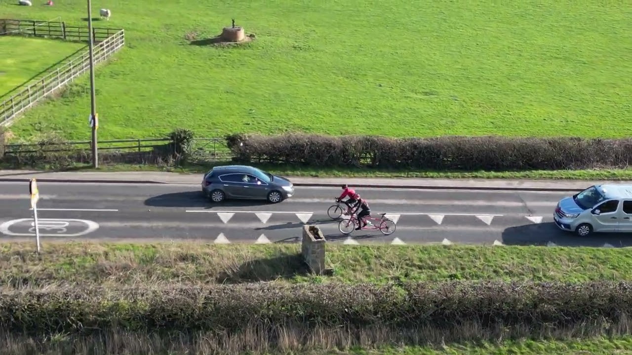 Greg James 1,000km solo tandem bike ride for comic relief
